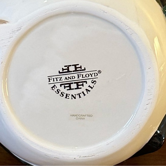 🎄2007 Fitz & Floyd Christmas Snowman Cup Cocoa For One Ceramic Teapot & Teacup - Picture 11 of 13